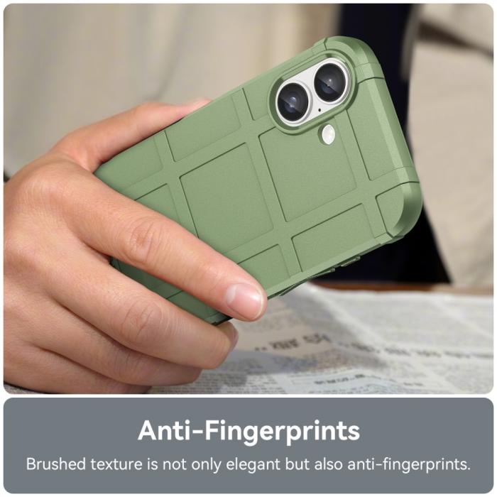 Bild 6,  iPhone 16 Skal Robust Grön - Teknikhallen.se