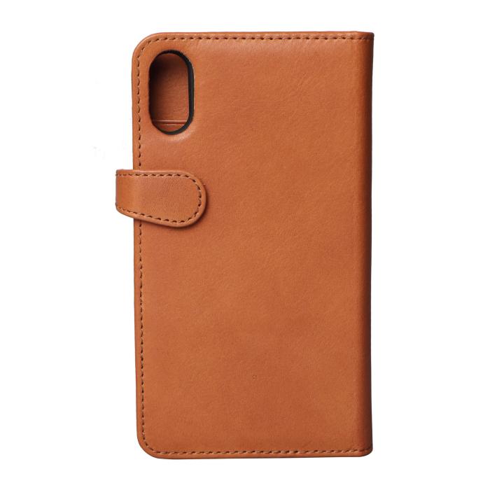 Bild 5, Buffalo Buffalo iPhone Xs Max Fodral 2in1 Äkta Läder Congac - Teknikhallen.se