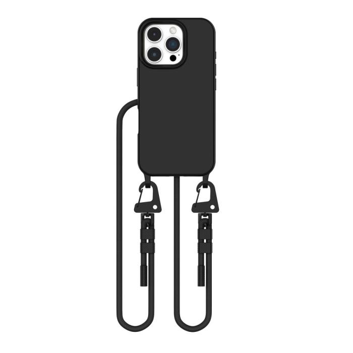 Bild 2, Tech-Protect Tech-Protect iPhone 16 Pro Max Skal MagSafe MagNecklace Svart - Teknikhallen.se