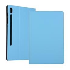  Samsung Galaxy Tab S7 Plus / Tab S8 Plus Fodral Case Stand Ljus Bl&aring; - Teknikhallen.se