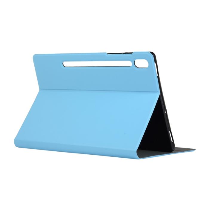 Bild 3,  Samsung Galaxy Tab S7 Plus / Tab S8 Plus Fodral Case Stand Ljus Blå - Teknikhallen.se