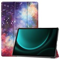  Galaxy Tab S9 FE Plus Fodral Tri-Fold L&auml;der Cosmic Space - Teknikhallen.se
