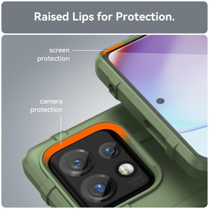 Bild 6,  Motorola Edge 40 Pro 5G Skal Robust Grön - Teknikhallen.se