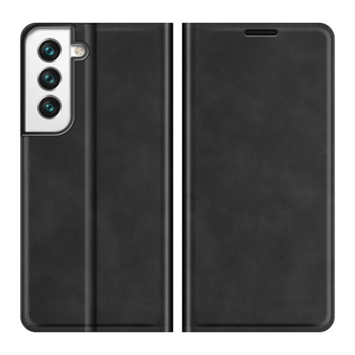Bild 2,  Samsung Galaxy S22 Fodral Retro Skin Touch Svart - Teknikhallen.se