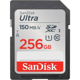 SanDisk SanDisk SDXC Ultra 256GB 150MB/s Minneskort - Teknikhallen.se