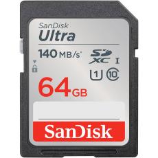 SanDisk SanDisk SDXC Ultra 64 GB 140MB/s Minneskort - Teknikhallen.se