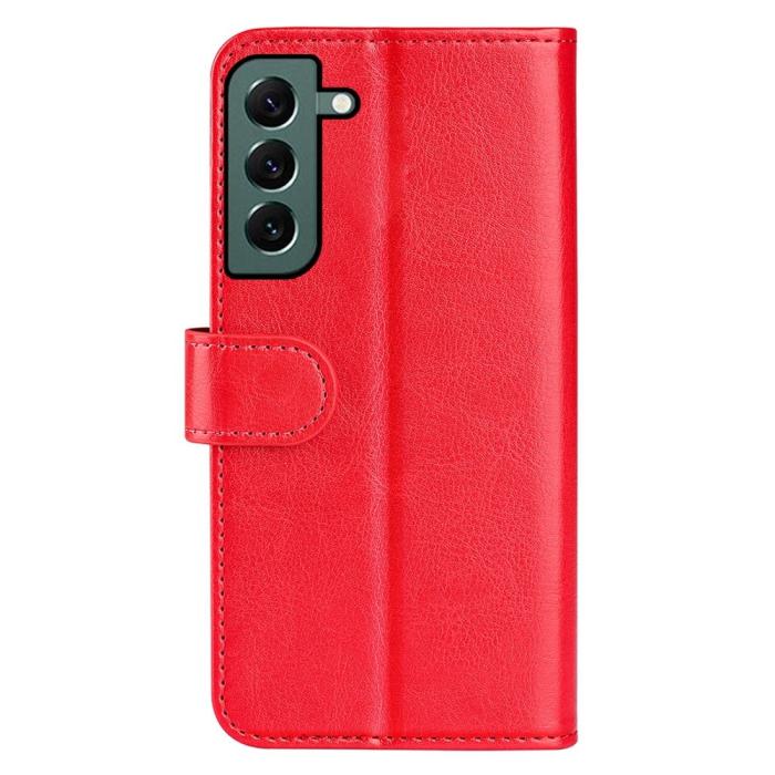 Bild 6,  Samsung Galaxy S23 Plus Fodral Crazy Horse Röd - Teknikhallen.se