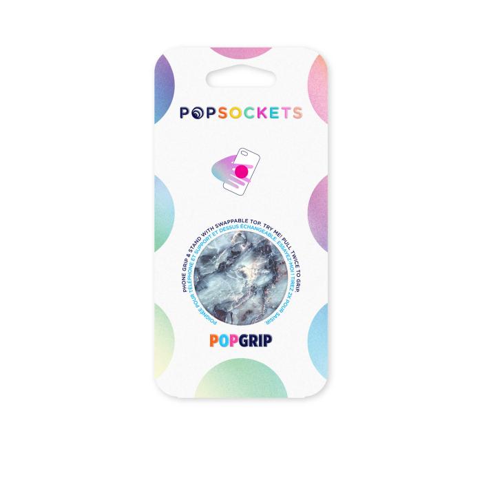 Bild 2, PopSockets PopSockets Avtagbart Grip med Ställfunktion Blue Marble - Teknikhallen.se
