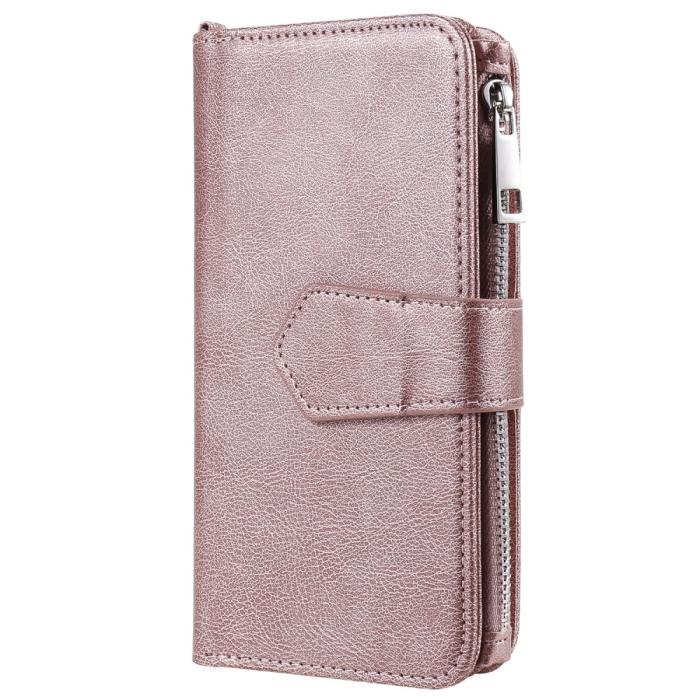 Bild 2,  iPhone 13 Pro Max Fodral/Skal 2in1 Magnet Multifunktionellt Roséguld - Teknikhallen.se