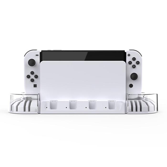 Bild 3, KJH KJH Nintendo Switch/OLED Laddningsställ U-Formad - Teknikhallen.se