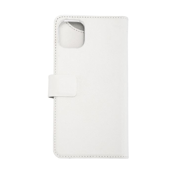Bild 4, Onsala ONSALA iPhone 11 Pro Max 2in1 Magnet Fodral / Skal Saffiano White - Teknikhallen.se