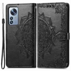  Xiaomi 12T / 12T Pro Fodral Mandala L&auml;der Svart - Teknikhallen.se
