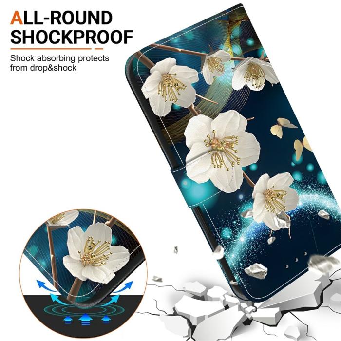 Bild 4,  iPhone 17 Pro Fodral Med Tryck Blommor - Teknikhallen.se