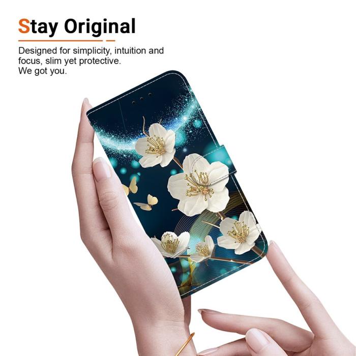 Bild 5,  iPhone 17 Pro Fodral Med Tryck Blommor - Teknikhallen.se