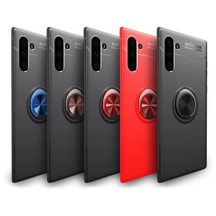 Bild 3,  Samsung Galaxy Note 10 - Ring Skal - Svart - Teknikhallen.se