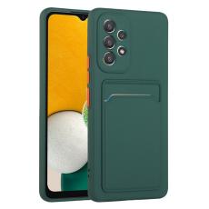  Samsung Galaxy A53 5G Skal TPU Kortfack M&ouml;rk Gr&ouml;n - Teknikhallen.se