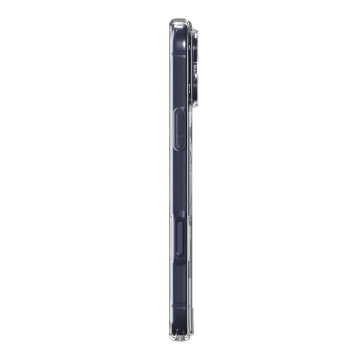 Bild 4, Spigen Spigen iPhone 17 Pro Skal MagSafe Ultra Hybrid Clear / Deep Blue - Teknikhallen.se