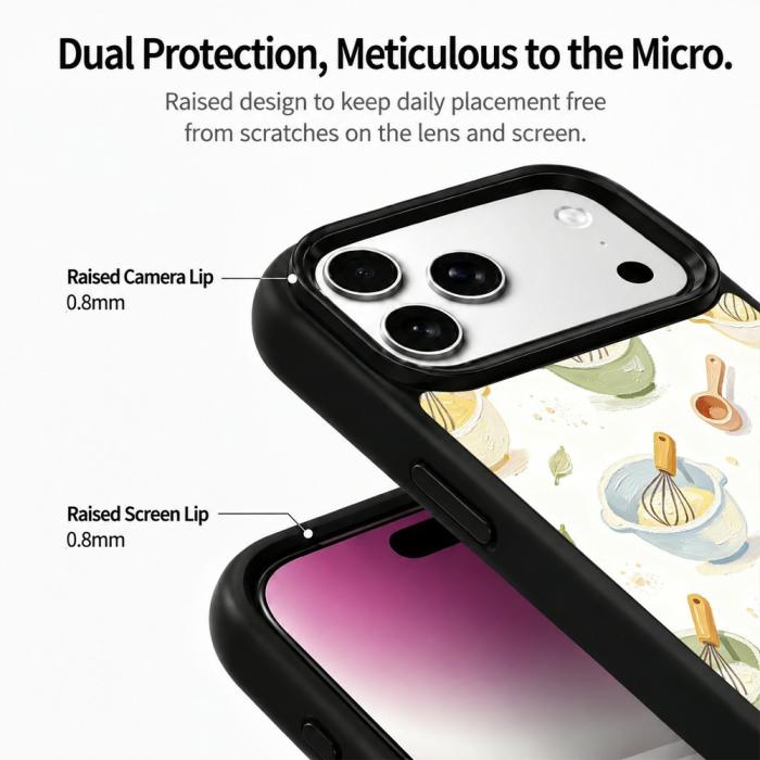 Bild 4,  iPhone 18 Pro / 17 Pro Skal MagSafe UV-Mönster Baka - Teknikhallen.se