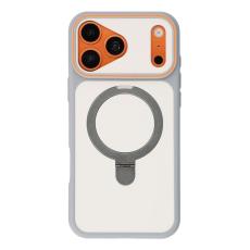  iPhone 18 Pro Max/17 Pro Max Skal MagSafe Stativ Gr&aring; - Teknikhallen.se
