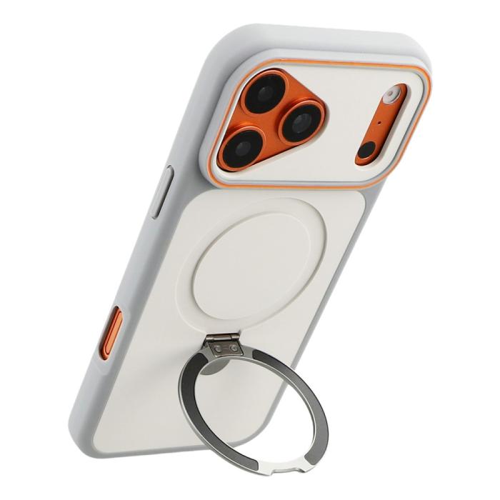 Bild 3,  iPhone 18 Pro Max/17 Pro Max Skal MagSafe Stativ Grå - Teknikhallen.se
