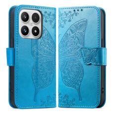  Xiaomi 17 Fodral L&auml;der Fj&auml;ril Ljus Bl&aring; - Teknikhallen.se