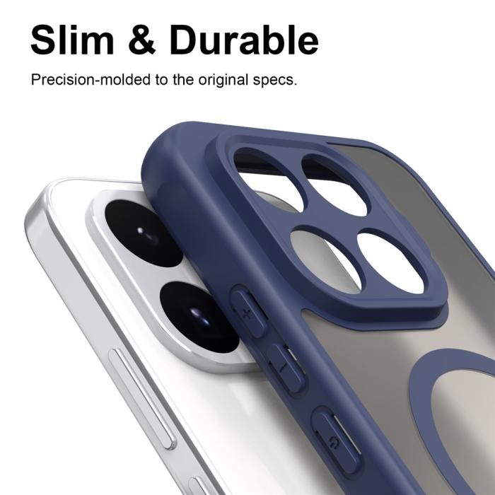 Bild 5,  Xiaomi 17T Skal TPU Magsafe Matt Blå - Teknikhallen.se
