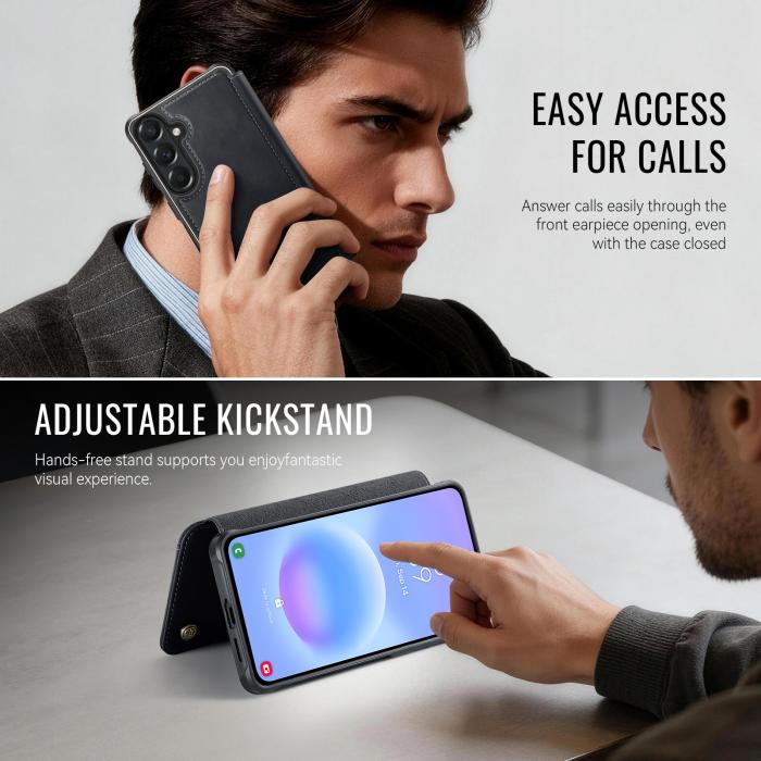 Bild 4, CASEME CASEME Samsung Galaxy A57 5G Skal RFID Plånbok Svart - Teknikhallen.se