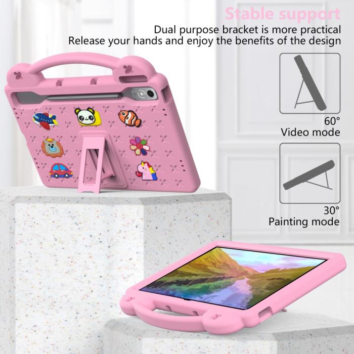 Bild 3,  Lenovo Tab P12 Skal EVA För Barn Ljus Rosa - Teknikhallen.se