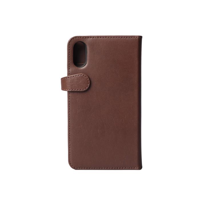 Bild 5, Buffalo Buffalo iPhone XR Fodral 2in1 Äkta Läder Brun - Teknikhallen.se