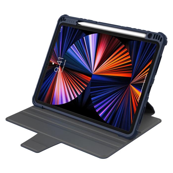Bild 2, NILLKIN NILLKIN iPad Pro 12.9 Fodral 360 Armor Bumper Blå - Teknikhallen.se