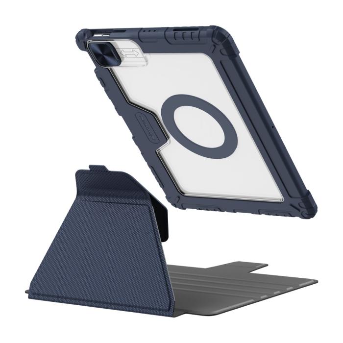 Bild 4, NILLKIN NILLKIN iPad Pro 12.9 Fodral 360 Armor Bumper Blå - Teknikhallen.se