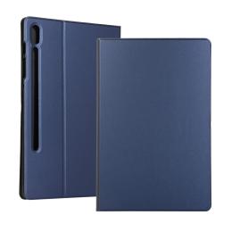  Samsung Galaxy Tab S7 Plus / Tab S8 Plus Fodral Case Stand Mörk Blå - Teknikhallen.se