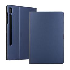  Samsung Galaxy Tab S7 Plus / Tab S8 Plus Fodral Case Stand M&ouml;rk Bl&aring; - Teknikhallen.se