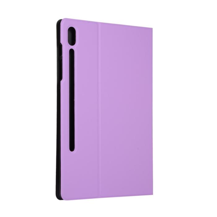 Bild 2,  Samsung Galaxy Tab S7 Plus / Tab S8 Plus Fodral Case Stand Lila - Teknikhallen.se