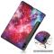  Galaxy Tab S9 FE Plus Fodral Tri-Fold Läder Cosmic Space - Teknikhallen.se