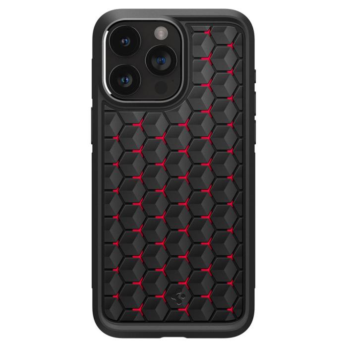 Bild 2, Spigen Spigen iPhone 15 Pro Max Skal Cryo Armor Cyro Red - Teknikhallen.se