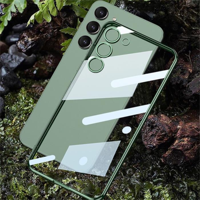 Bild 2, GKK GKK Galaxy S24 Plus Skal Electroplate Midnight Green - Teknikhallen.se