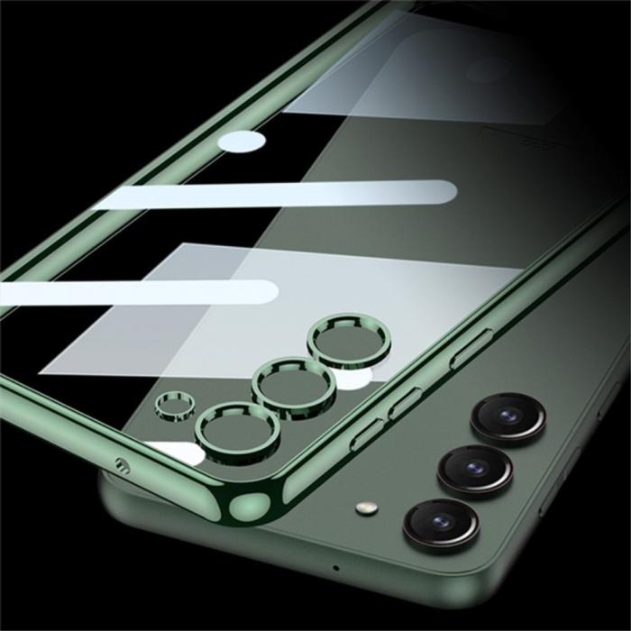 Bild 3, GKK GKK Galaxy S24 Plus Skal Electroplate Midnight Green - Teknikhallen.se