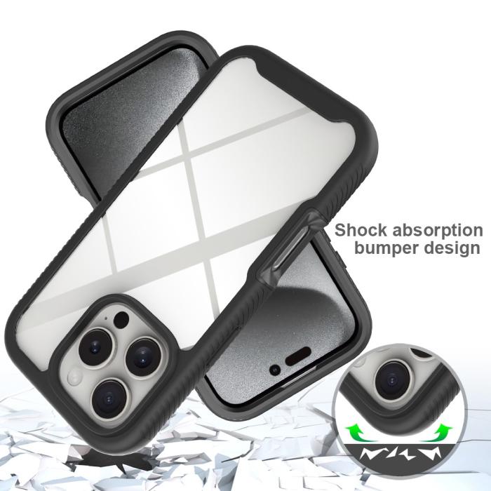 Bild 5,  iPhone 16 Pro Skal 360 Hybrid Defence Svart - Teknikhallen.se