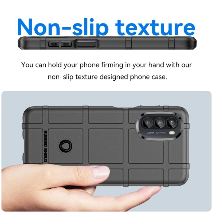 Bild 4,  Motorola Moto G52/G82 Skal Robust Svart - Teknikhallen.se