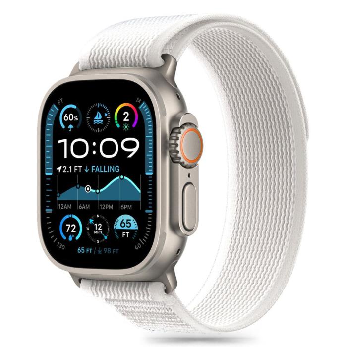 Bild 2, Tech-Protect Tech-Protect Apple Watch 42/44/45/46/49mm Armband Nylon Stripe - Teknikhallen.se
