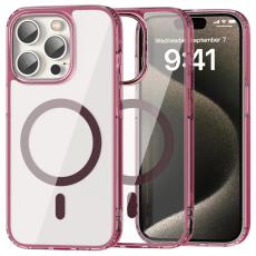 ColorPop ColorPop iPhone 15 Pro Skal CH MagSafe Transparent/R&ouml;d - Teknikhallen.se