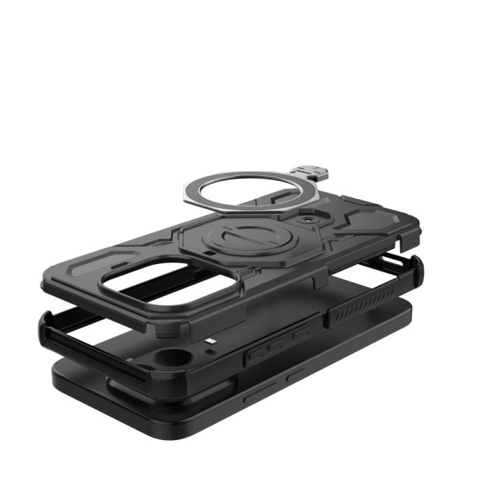 Bild 6, Tech-Protect Tech-Protect Xiaomi 15T Pro Skal MagSafe TacticStand Matt Svart - Teknikhallen.se