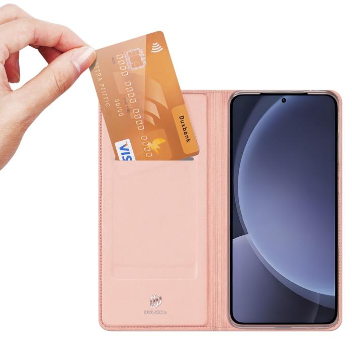 Bild 2, DUX DUCIS DUX DUCIS Samsung Galaxy S25 Plus Fodral Skin Pro Roséguld - Teknikhallen.se