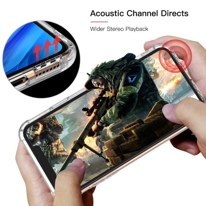 Bild 5,  iPhone 11 - Shockproof TPU Skal - Transparent - Teknikhallen.se