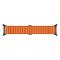  Galaxy Watch Ultra 47 mm Armband Nylon Justerbart Orange - Teknikhallen.se