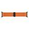  Galaxy Watch Ultra 47 mm Armband Nylon Justerbart Orange - Teknikhallen.se