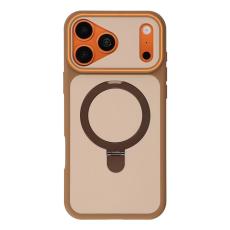  iPhone 18 Pro Max/17 Pro Max Skal MagSafe Stativ Brun - Teknikhallen.se