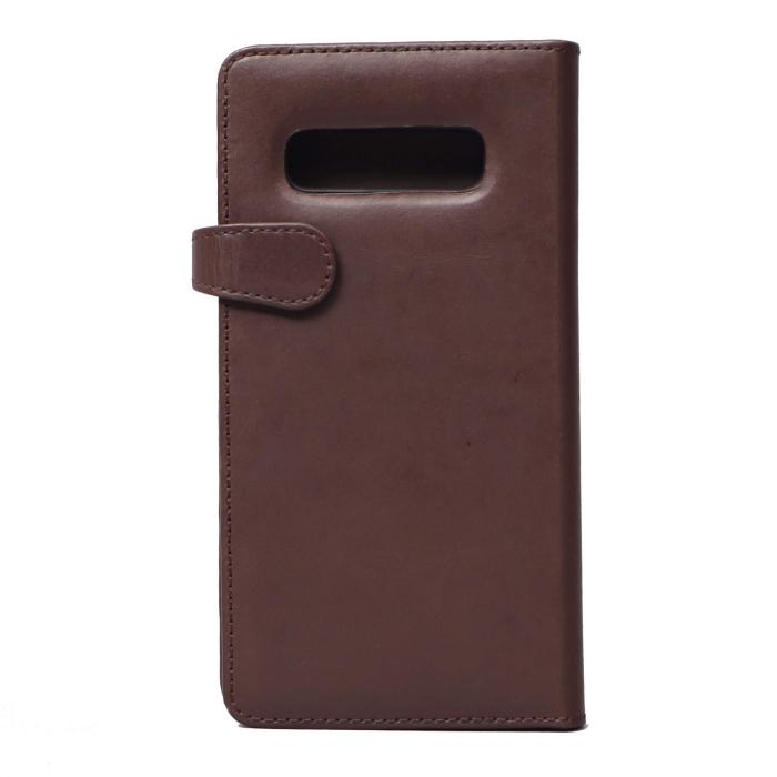 Bild 4, Buffalo Buffalo Samsung Galaxy S10 Fodral 2in1 Äkta Läder Brun - Teknikhallen.se