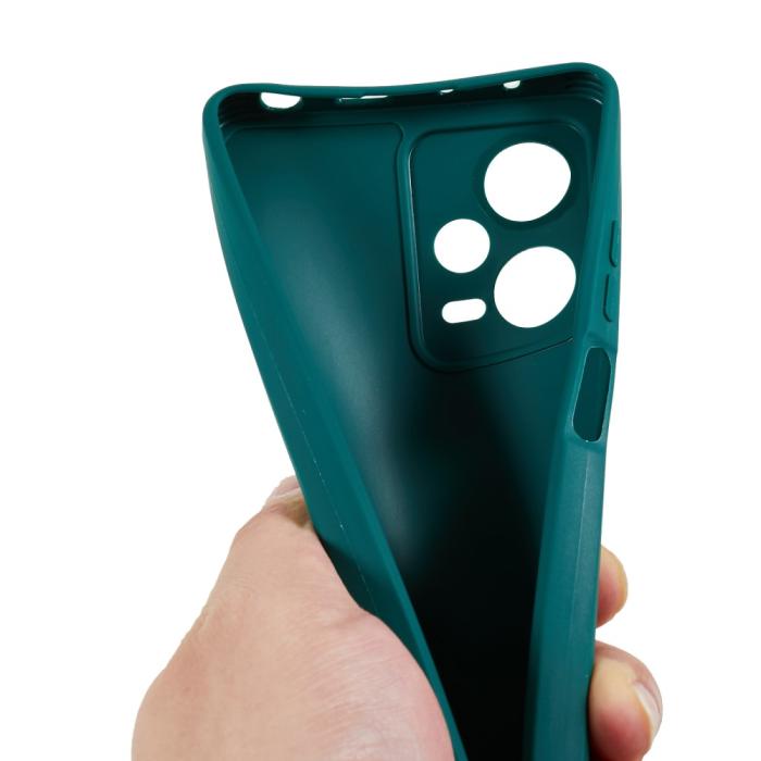 Bild 6,  Xiaomi Redmi Note 12 Pro 5G Skal TPU Mörk Grön - Teknikhallen.se